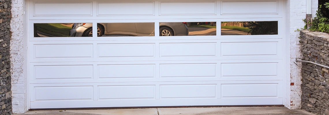Wood Garage Door Bang Sound Repair in Illinois
